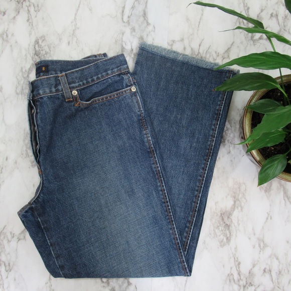 J. Crew Denim - J. Crew Raw Hem Button Fly Jeans